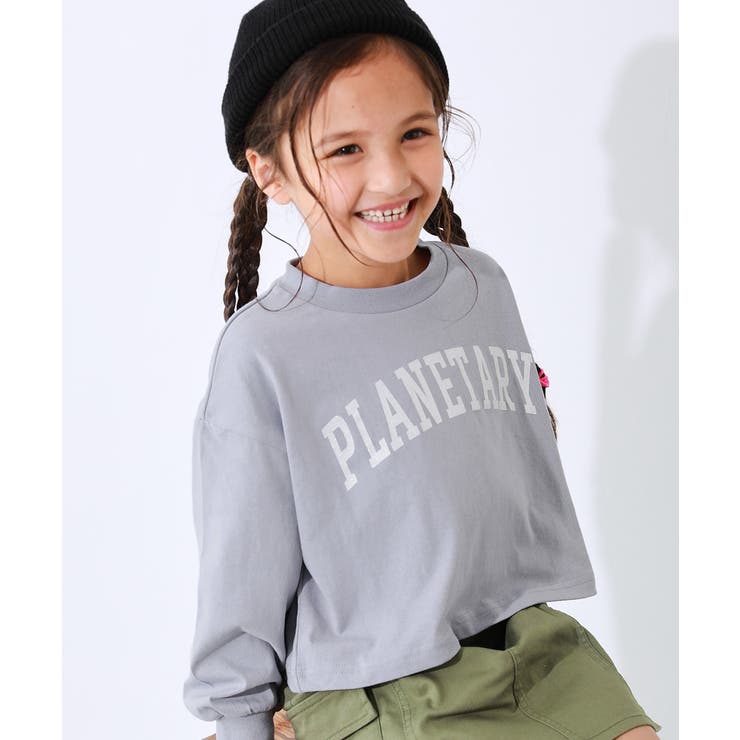 001-ラメロゴ-Dバイオレット | 綿100％ デビラボ ガールズ | devirock