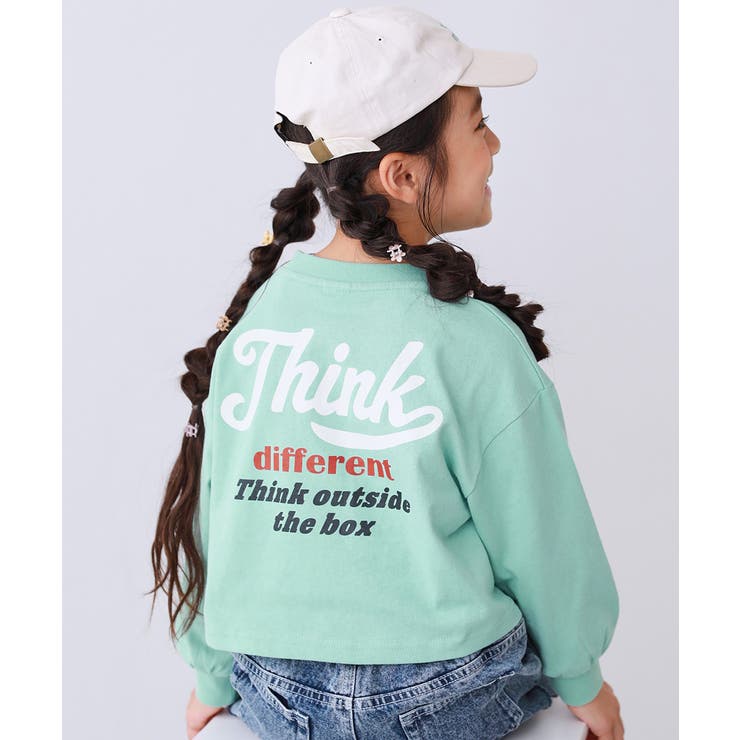 006-バックロゴ-Sミント | 綿100％ デビラボ ガールズ | devirock