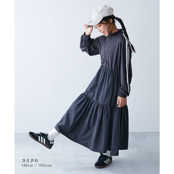 サイドライン ハーフジップ トラック | devirock | 詳細画像5 