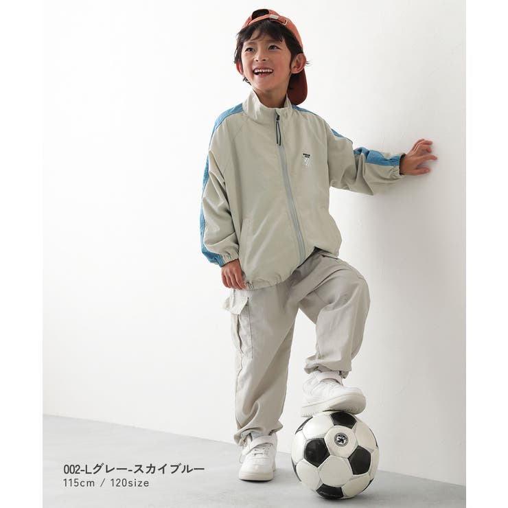 水はじく ナイロン ライントラックジャケット | devirock | 詳細画像6 