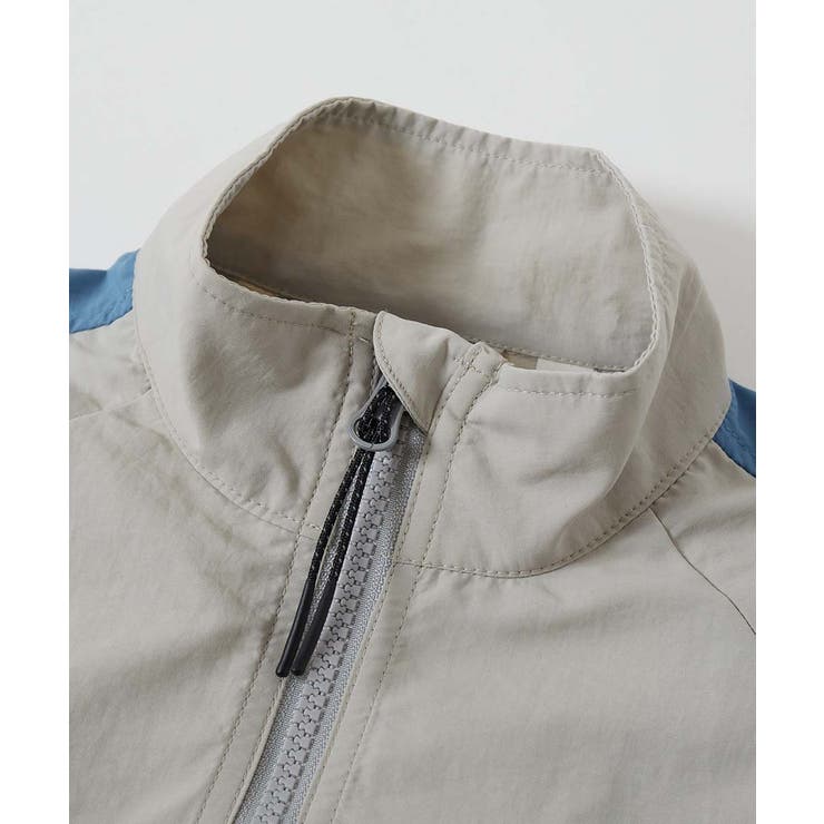 水はじく ナイロン ライントラックジャケット | devirock | 詳細画像9 