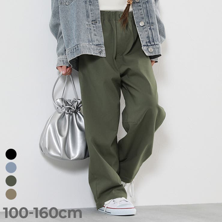 よくばりストレッチ ツイル ワイドストレート | devirock | 詳細画像1 