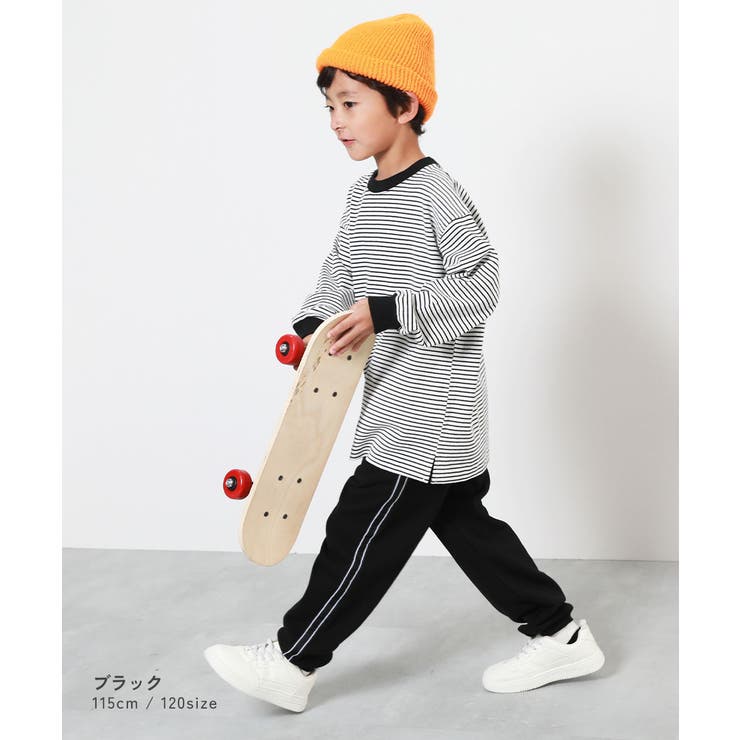 ラインジョガー スウェットパンツ 子供服 | devirock | 詳細画像4 