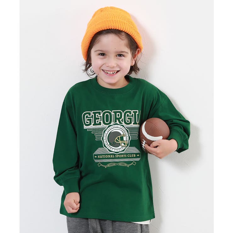 020-スポーツ-ボトルグリーン | 綿100% デビラボ BIGシルエット | devirock