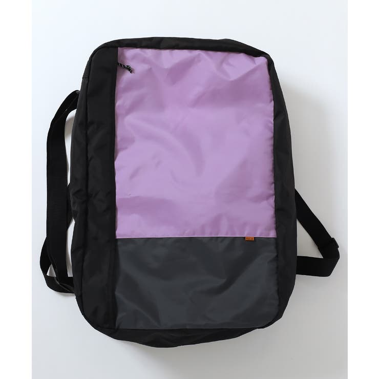 ラベンダー | リュックにもなる 防水 お昼寝布団バッグ | devirock