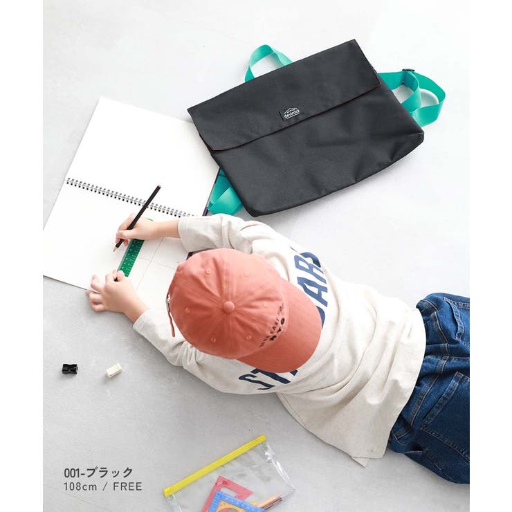 背負える 2WAYレッスンバッグ 子供服[品番：VR000010320