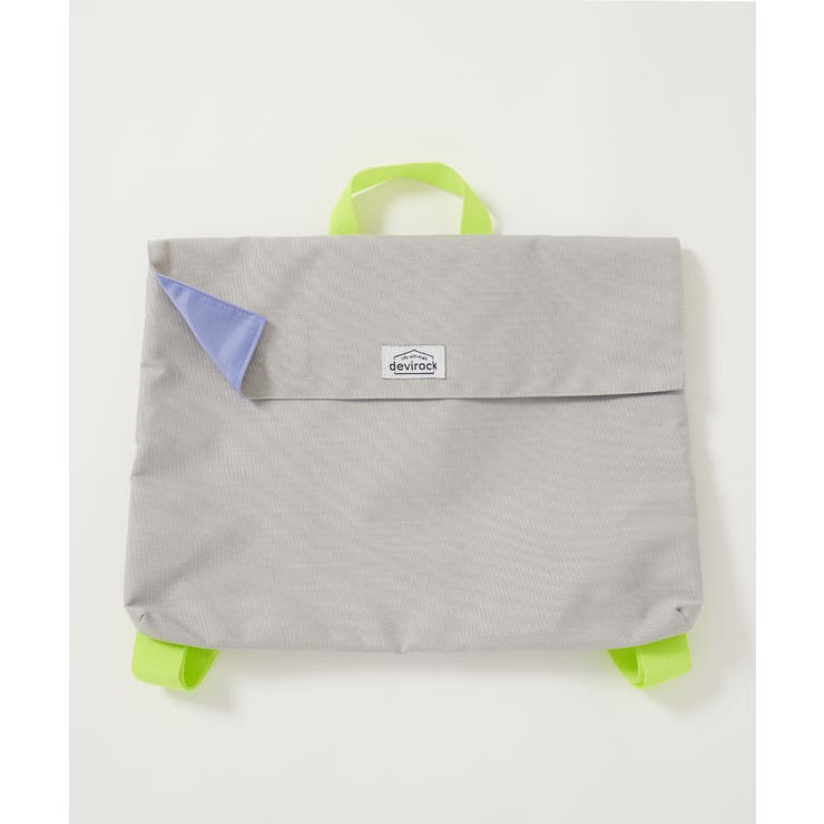 003-Lグレー | 背負える 2WAYレッスンバッグ 子供服 | devirock