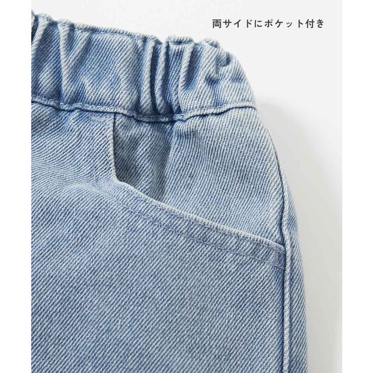 ハート刺繍 デニムショートパンツ 子供服 | devirock | 詳細画像7 