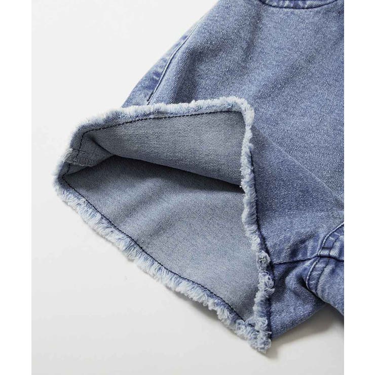 楽デニム ケミカルウォッシュ 裾フリンジ | devirock | 詳細画像11 