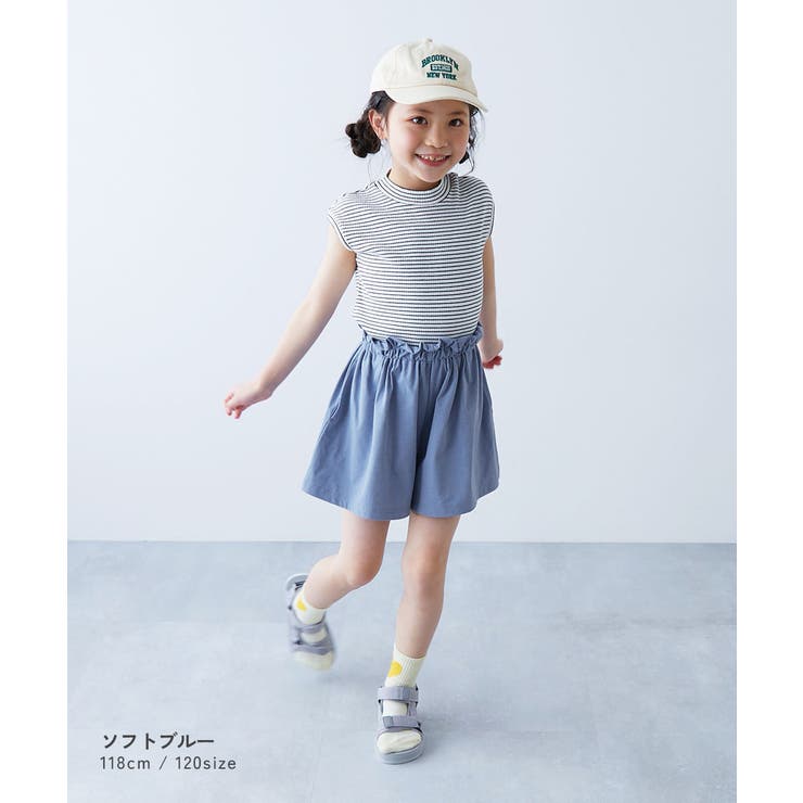 防汚ガールズショートパンツ 子供服 キッズ[品番:VR000010396 防汚ガールズショートパンツ 子供服 キッズ[品番:VR000010396