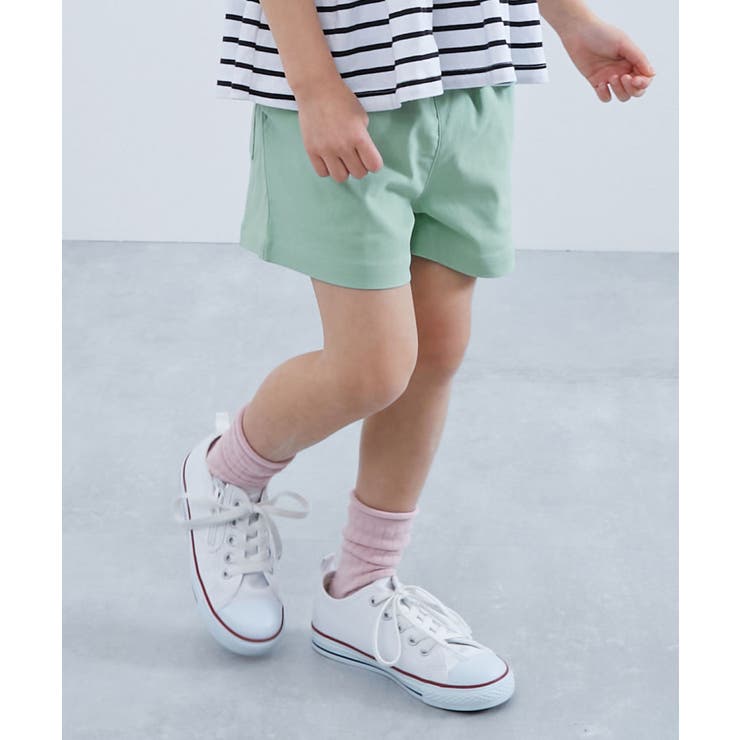 よくばりストレッチ ツイル ショートパンツ[品番：VR000010384