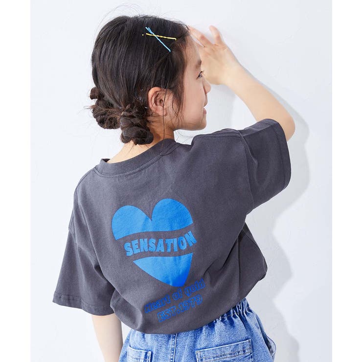 008-ハート-スミクロ | 綿100％ デビラボ ガールズ | devirock