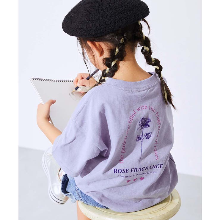 010-ローズ-Gブルー | 綿100％ デビラボ ガールズ | devirock