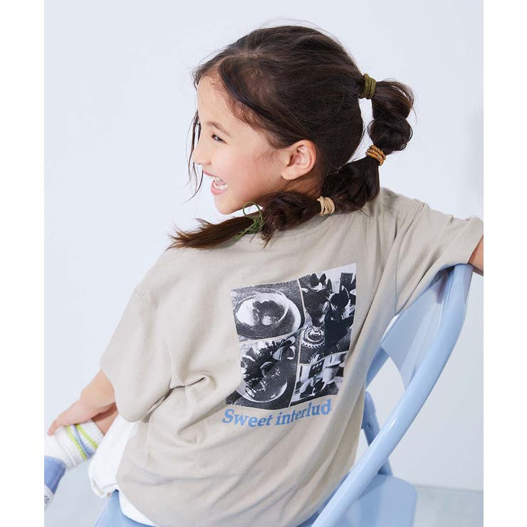 011-スイーツ-Lグレー | 綿100％ デビラボ ガールズ | devirock