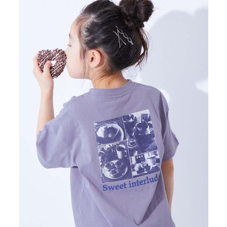 012-スイーツ-Gバイオレット | 綿100％ デビラボ ガールズ | devirock