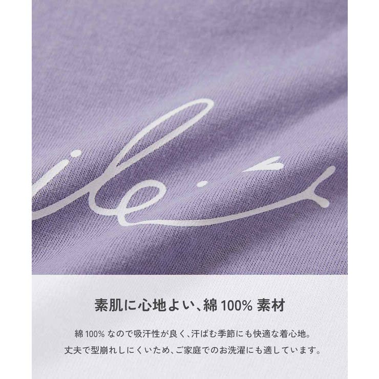 綿100％ デビラボ プリントチュニックTシャツ | devirock | 詳細画像10 