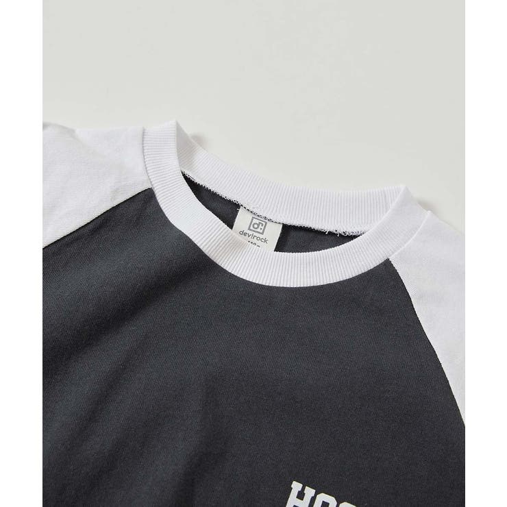 7分袖ラグランワンピース 子供服 キッズ | devirock | 詳細画像13 