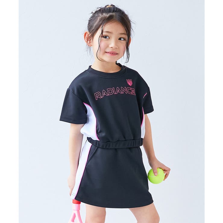 ガールズ スポーティーセットアップ 子供服[品番：VR000010412