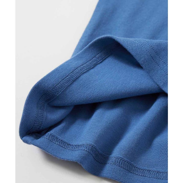 もちもちストレッチ ガールズワンポイント刺繍Tシャツ 子供服 | devirock | 詳細画像13 