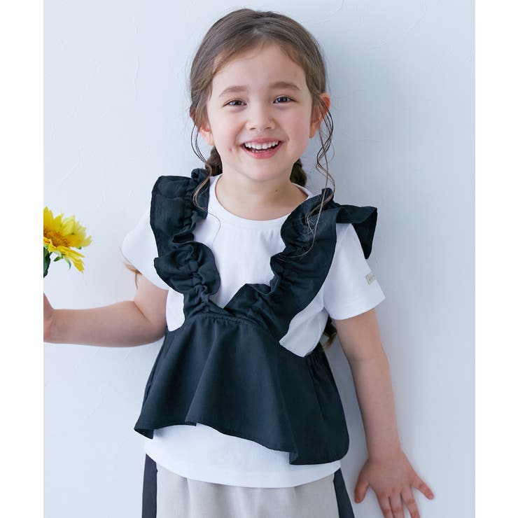 familiar ベビー服 Tシャツとフリルスカートセット familiar ベビー服 Tシャツとフリルスカートセット