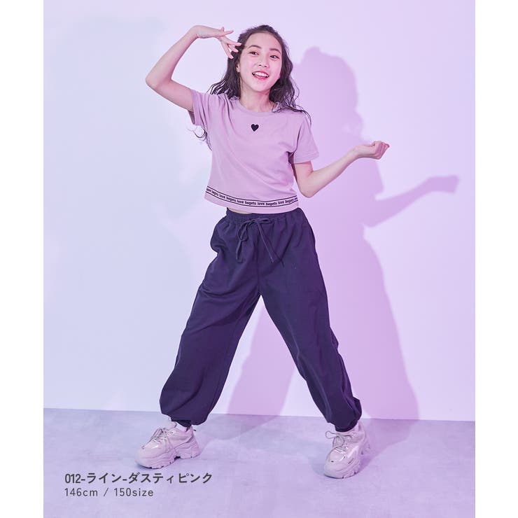 【DANCE】ガールズ クロップド丈 半袖Tシャツ | devirock | 詳細画像9 