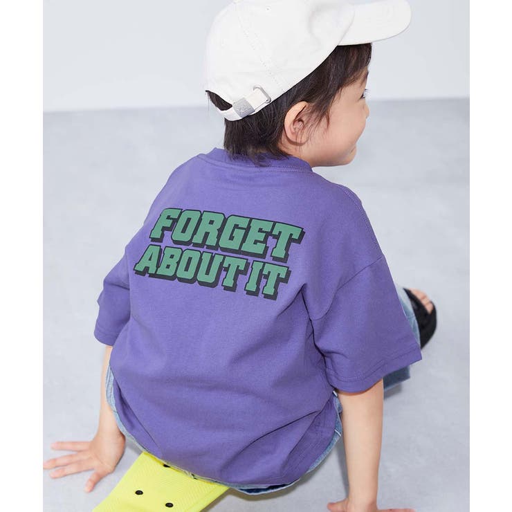 005-ロゴ3-バイオレット | 綿100％ デビラボ BIGシルエット | devirock