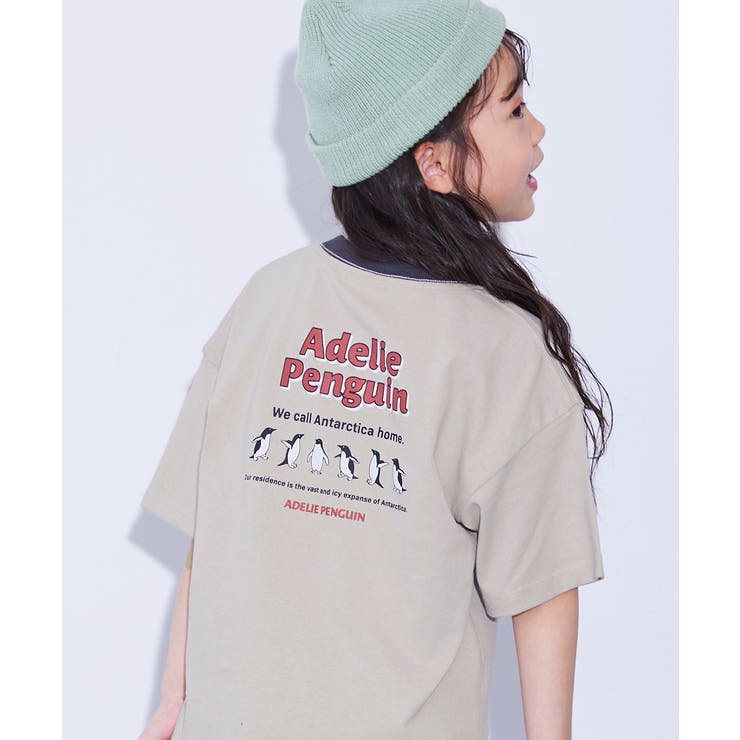 007-ペンギン-Lグレー | 綿100％ デビラボ BIGシルエット | devirock