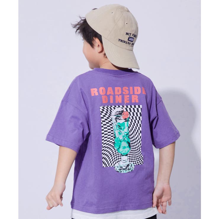 012-ドリンク-バイオレット | 綿100％ デビラボ BIGシルエット | devirock