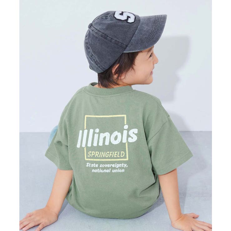 009-ロゴ4-クリームグリーン | 綿100％ デビラボ BIGシルエット | devirock