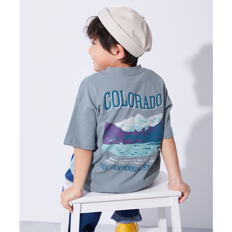 013-マウンテン-ダスティブルー | 綿100％ デビラボ BIGシルエット | devirock