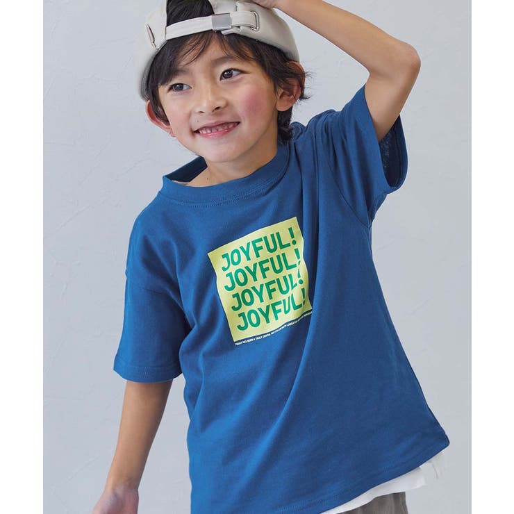 006-JOYFUL-クラシックブルー | 綿100％ デビラボ BOXシルエット | devirock