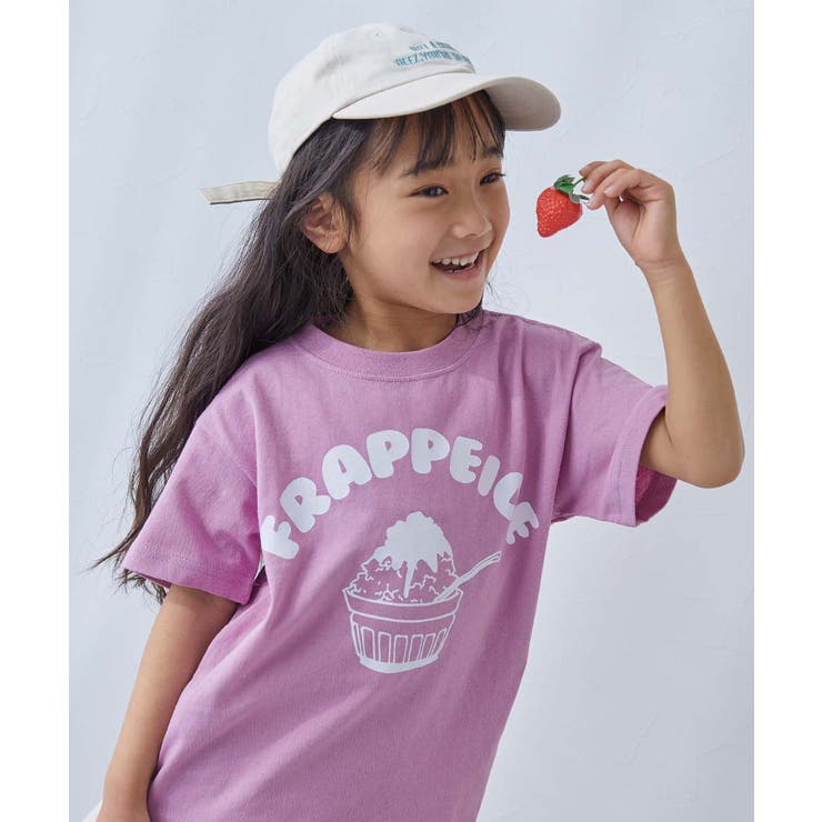 006-かき氷-モーブピンク | 綿100％ デビラボ BOXシルエット | devirock