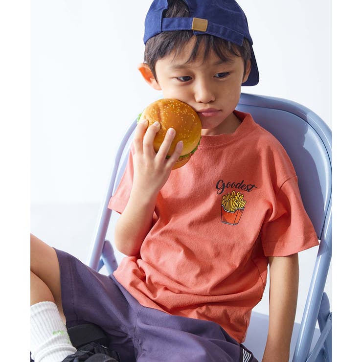 007-ポテト-ソフトコーラル | 綿100％ デビラボ BOXシルエット | devirock