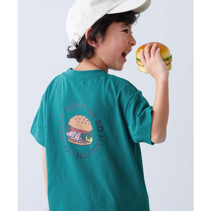 016-バーガー-Sフォレスト | 綿100％ デビラボ BOXシルエット | devirock