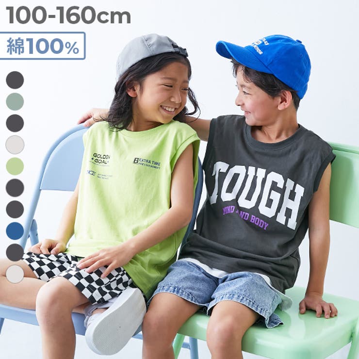 綿100％ デビラボ BIGシルエットプリントタンクトップ | devirock | 詳細画像1 