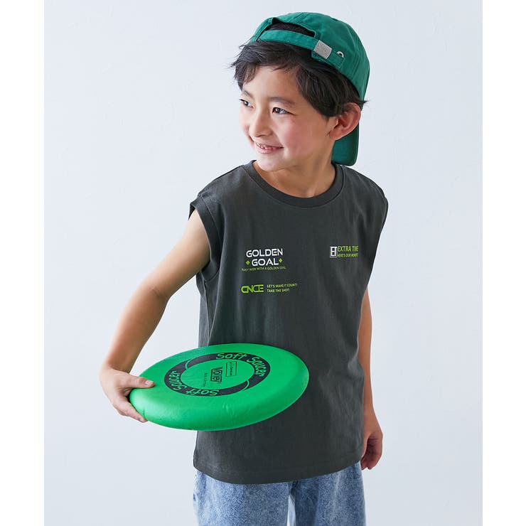 006-ロゴ3-スミクロ | 綿100％ デビラボ BIGシルエットプリントタンクトップ | devirock