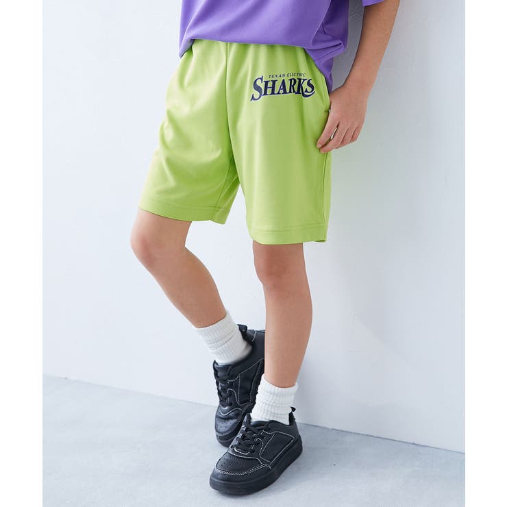 003-ロゴ-Lイエローグリーン | 速乾 サラっとストレッチ メッシュ | devirock