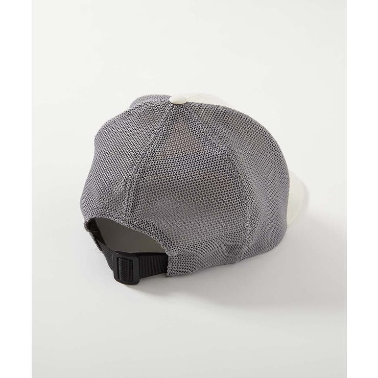 おーちゃんコラボ 親子で使える フラットバイザーメッシュキャップ