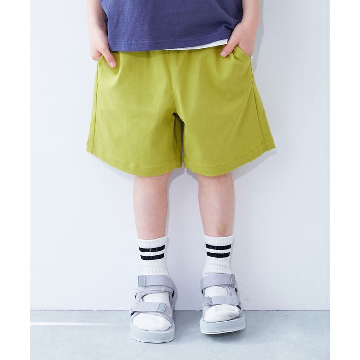 ピスタチオ | よくばりストレッチ ツイル ハーフパンツ | devirock