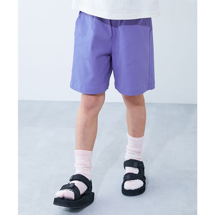 Pブルー | よくばりストレッチ ツイル ハーフパンツ | devirock