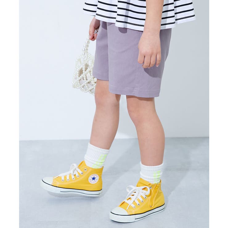 Gバイオレット | よくばりストレッチ ツイル ハーフパンツ | devirock