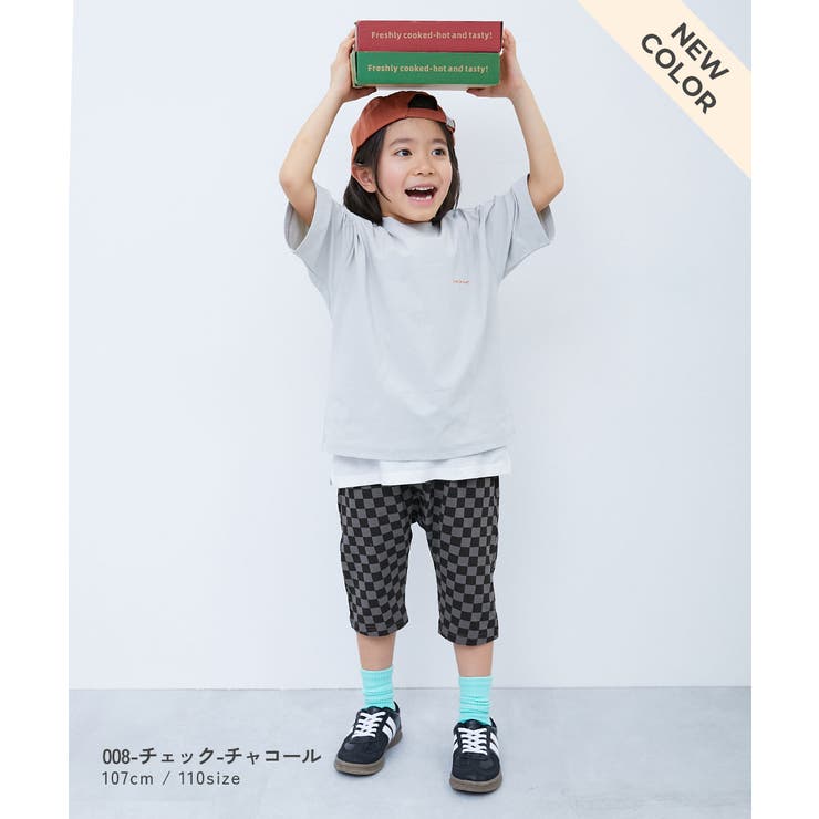 ひざが隠れる 7分丈 デザインサルエルパンツ | devirock | 詳細画像10 