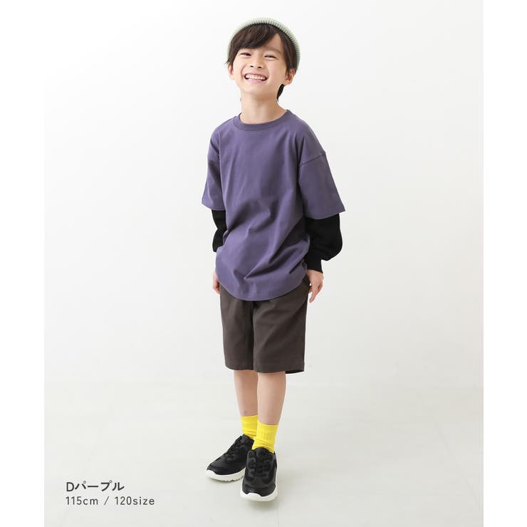 レイヤード風 長袖Tシャツ 子供服 | devirock | 詳細画像11 