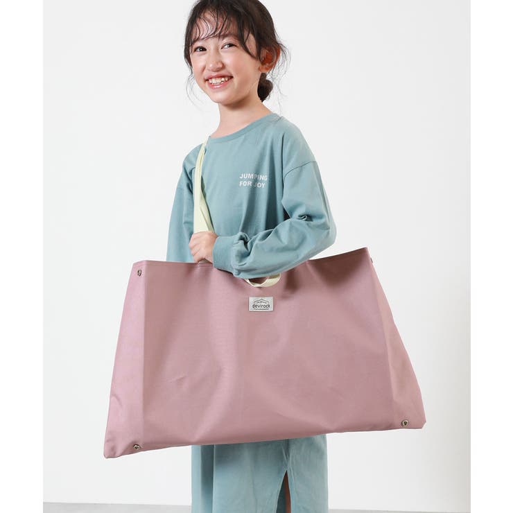 007-ダスティピンク | 鍵盤ハーモニカが入る 拡張できるレッスンバッグ 子供服 | devirock
