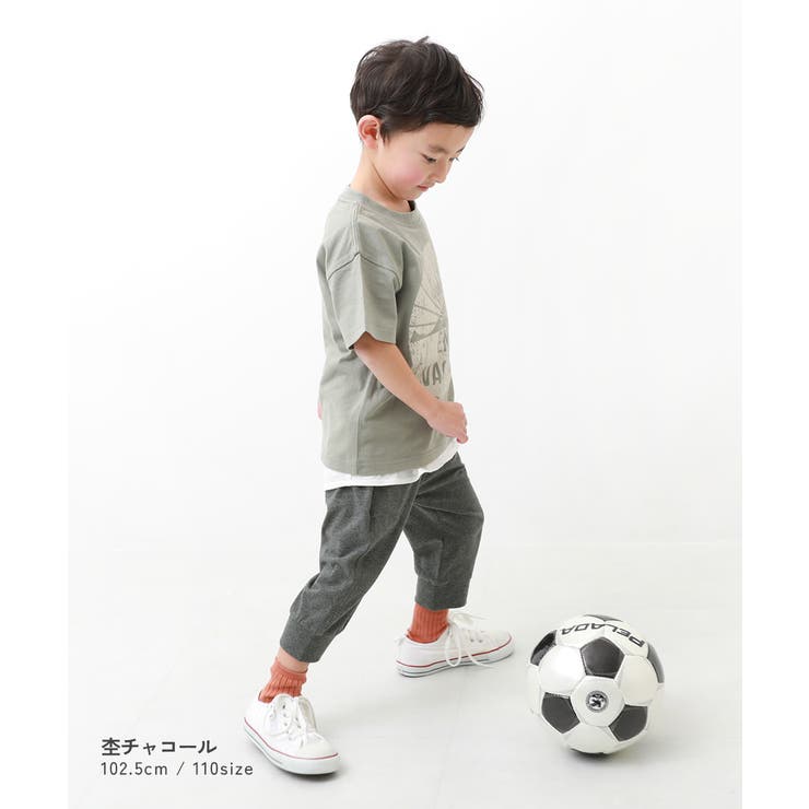 7分丈 裾リブパンツ 子供服 | devirock | 詳細画像7 