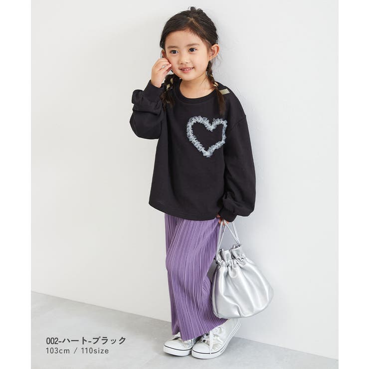 えらべるチュールモチーフ 長袖Tシャツ 子供服 | devirock | 詳細画像5 
