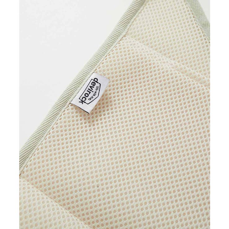 洗える 保冷剤ポケット付き ランドセル用背中メッシュパッド | devirock | 詳細画像11 