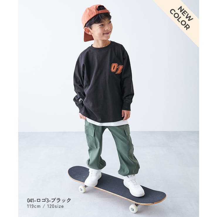 綿100% お洗濯してもよれにくい ビッグシルエット袖リブワンポイント刺繍アソー… | devirock | 詳細画像17 