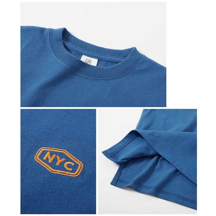 綿100% お洗濯してもよれにくい ビッグシルエット袖リブワンポイント刺繍アソー… | devirock | 詳細画像18 