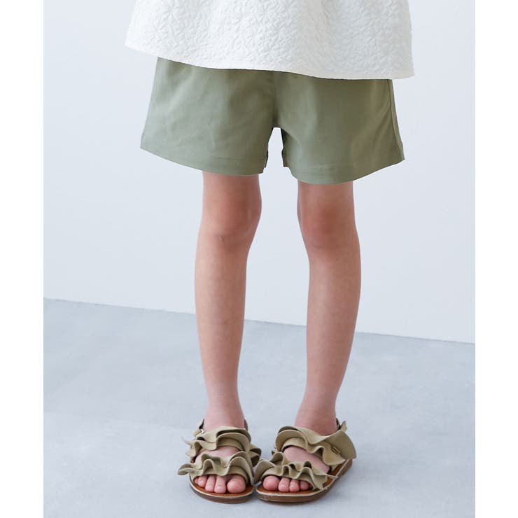 Lカーキ | よくばりストレッチ ツイル ショートパンツ | devirock